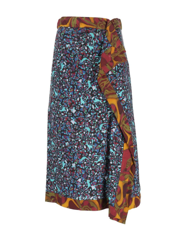 [DRIES VAN NOTEN] Midi skirt CO 262-130801-4080508