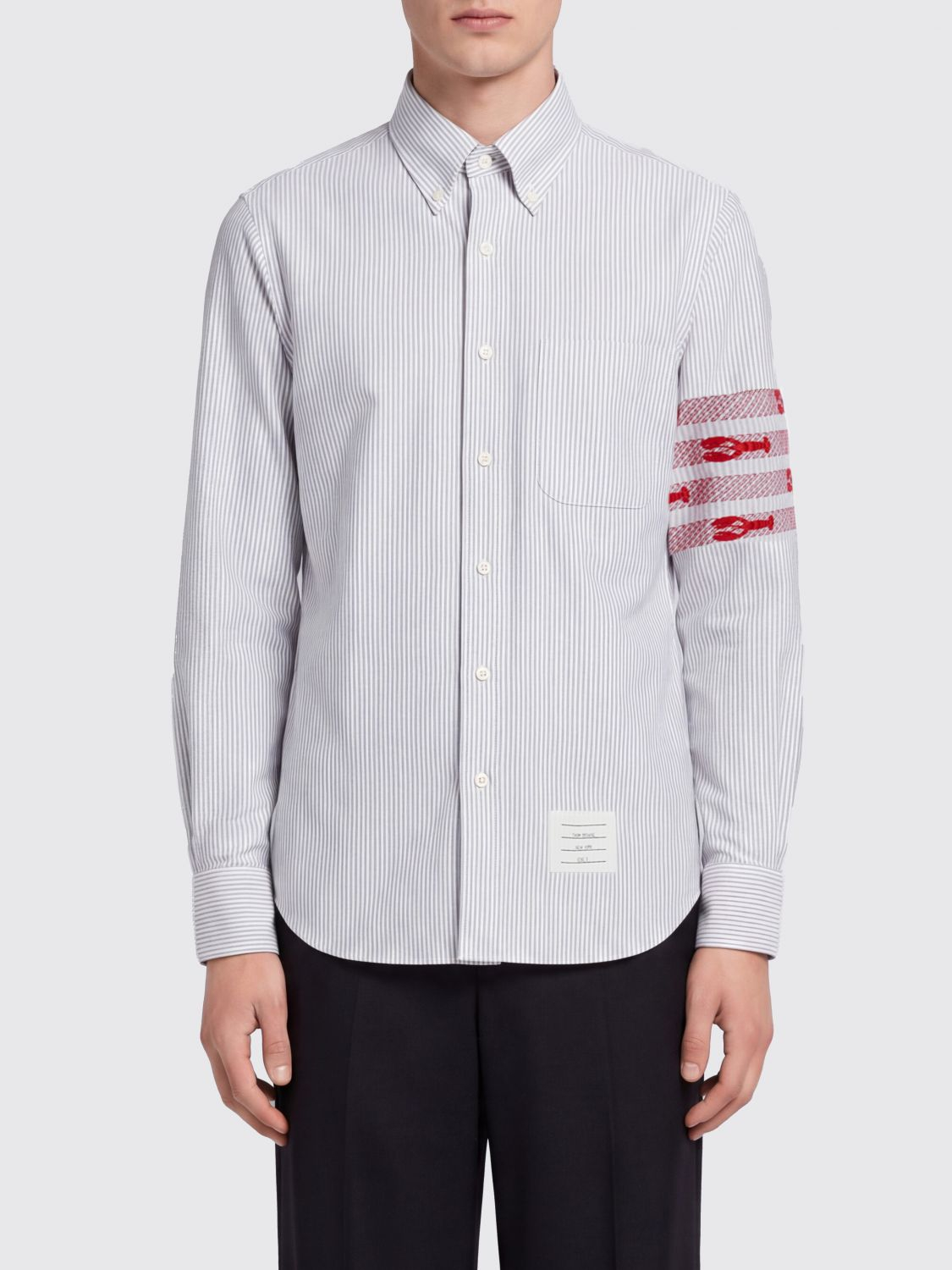 [Thom Browne] Shirts Long Sleeve FW26 MWL272EE1625 035