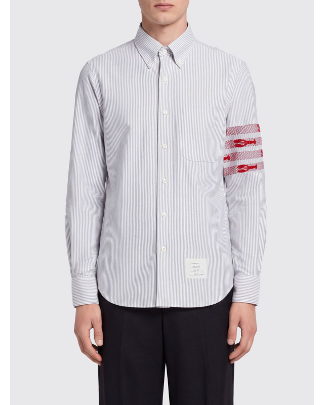 [Thom Browne] Shirts Long Sleeve FW26 MWL272EE1625 035