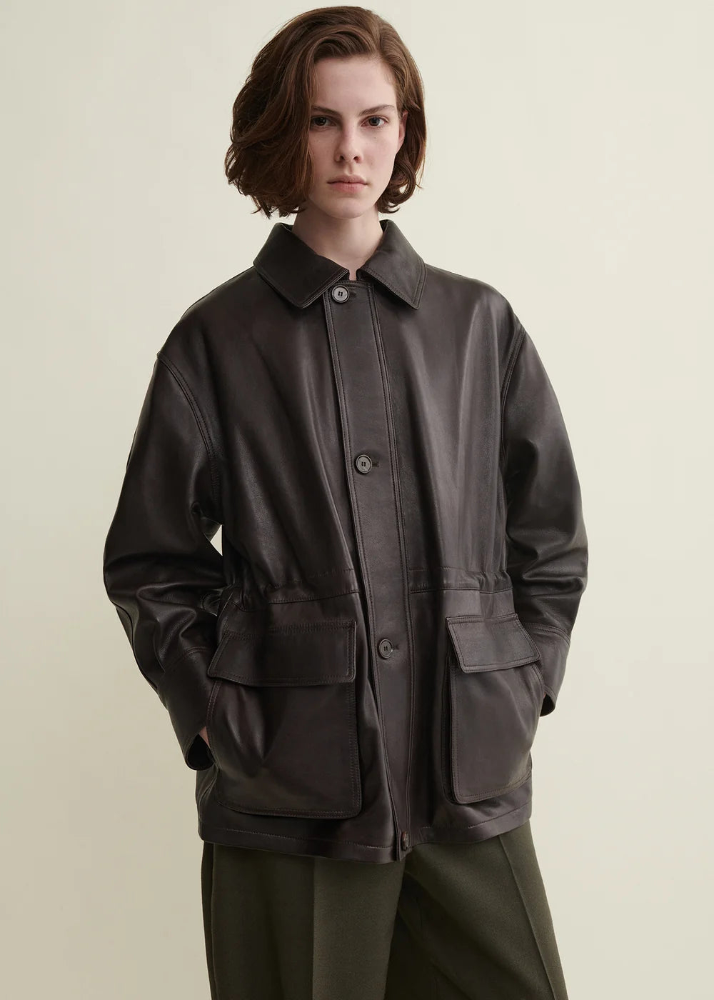 [Arma] Leather Jacket FW26 010L266055.02