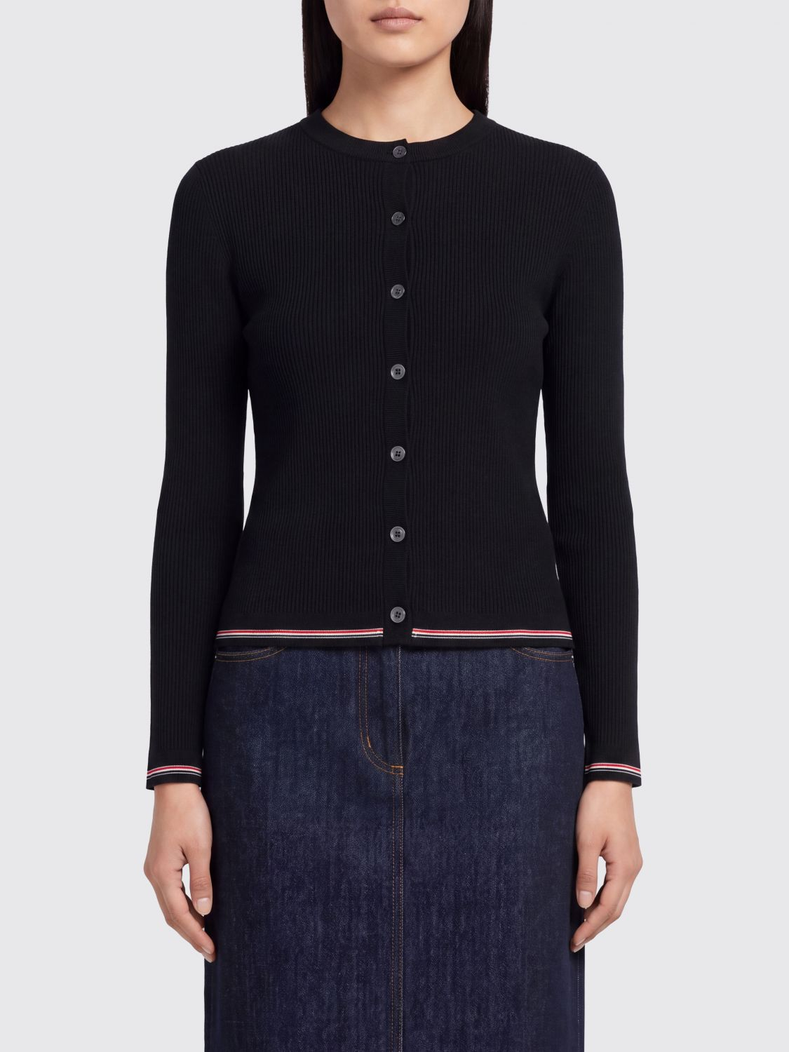 [Thom Browne] Knitwear FW26 FKC720AY1055 001