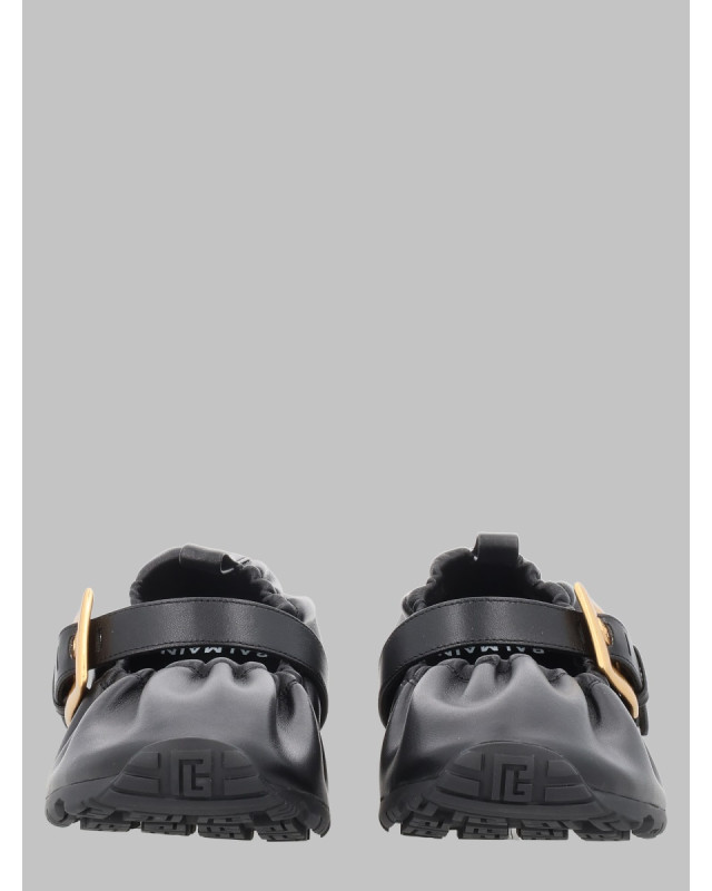 [Balmain] Flat shoes FW26 HN1UF766LPAN_0PA