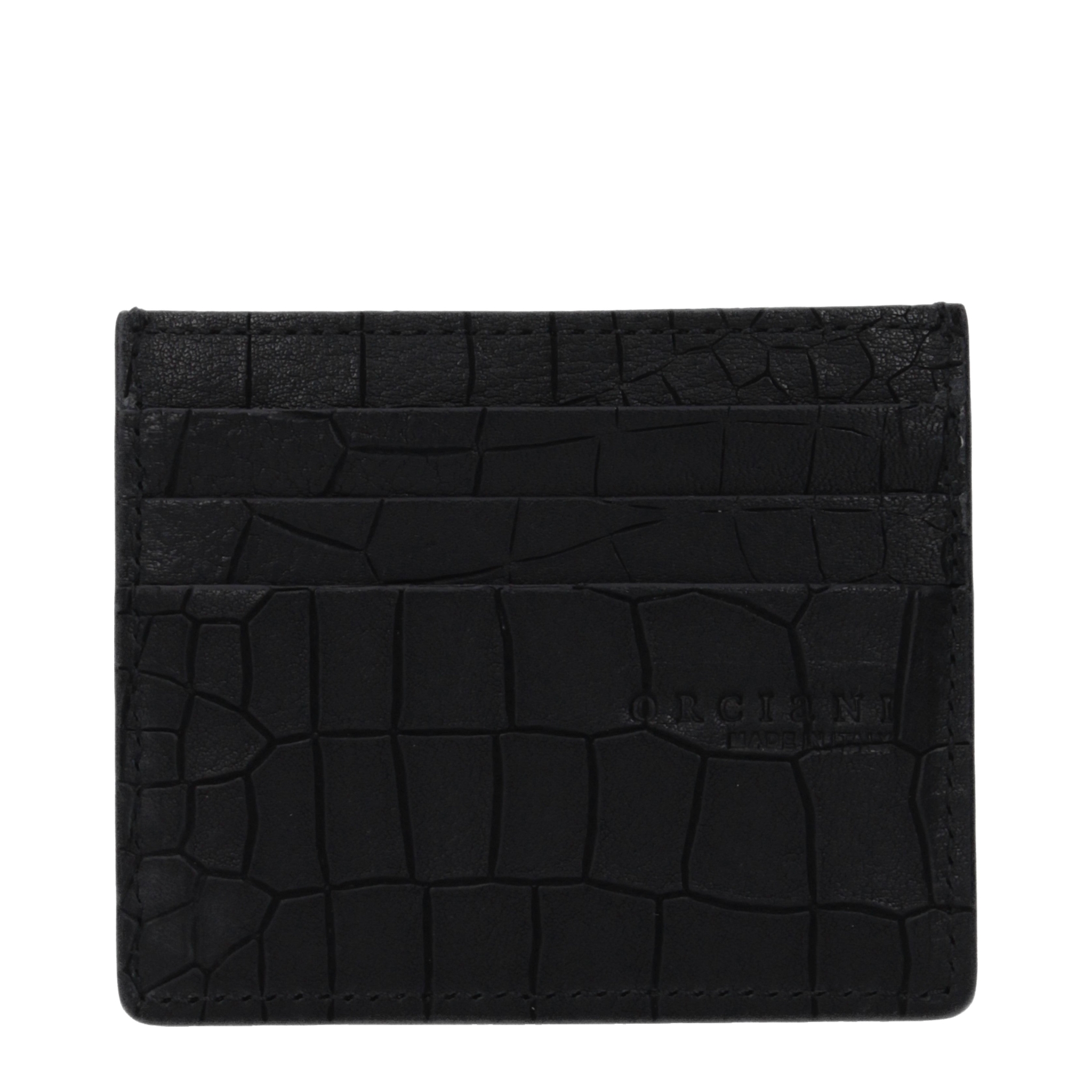[ORCIANI] Cardholder SS25 SU0048CAYMANNERO