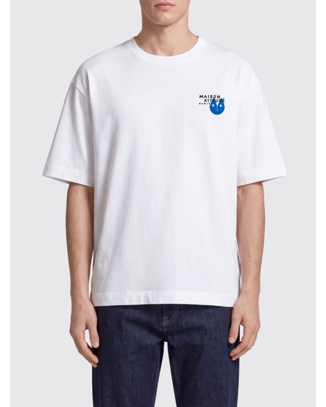 [MAISON KITSUNE] T-shirts Short Sleeve FW26 MRMJT08KJ0119 P100