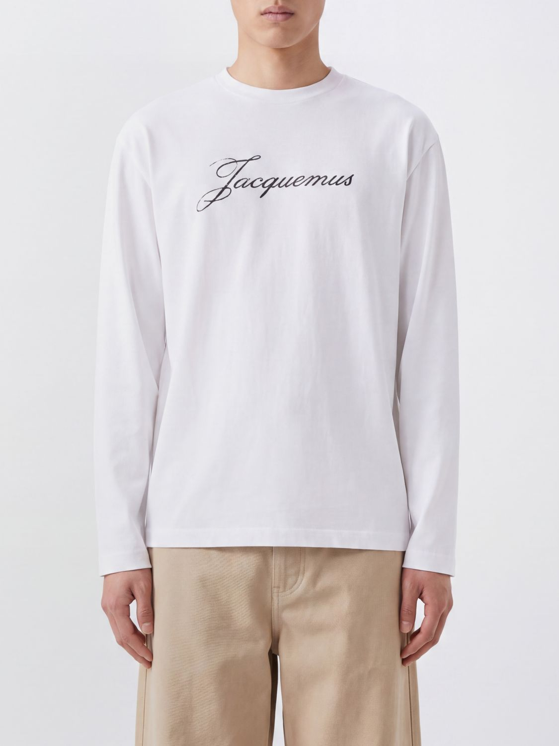 [JACQUEMUS] T-shirts Long Sleeve FW26 TSU00351AJ00289 100