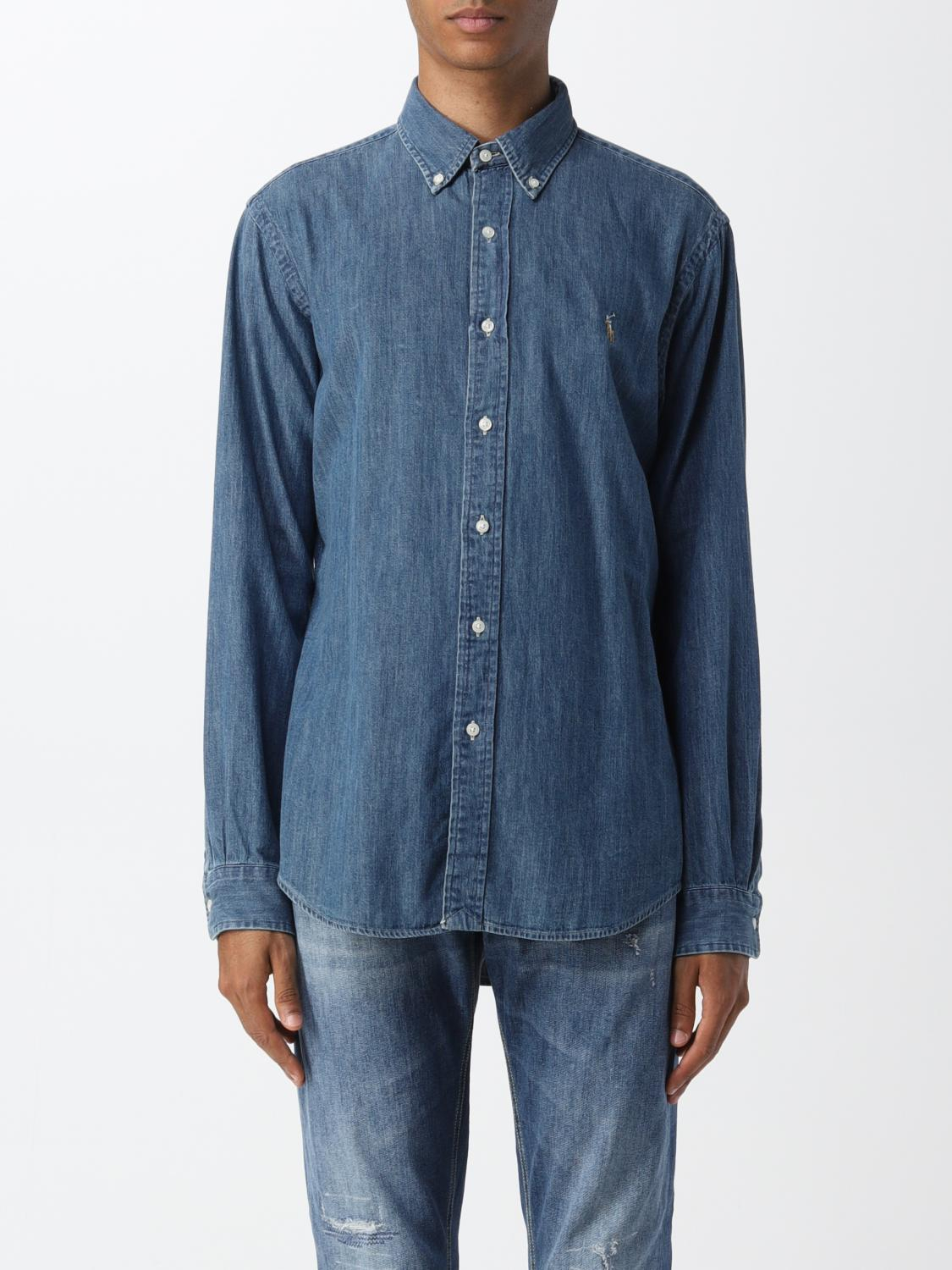 [Polo Ralph Lauren] Shirts Long Sleeve FW25 710792043 001