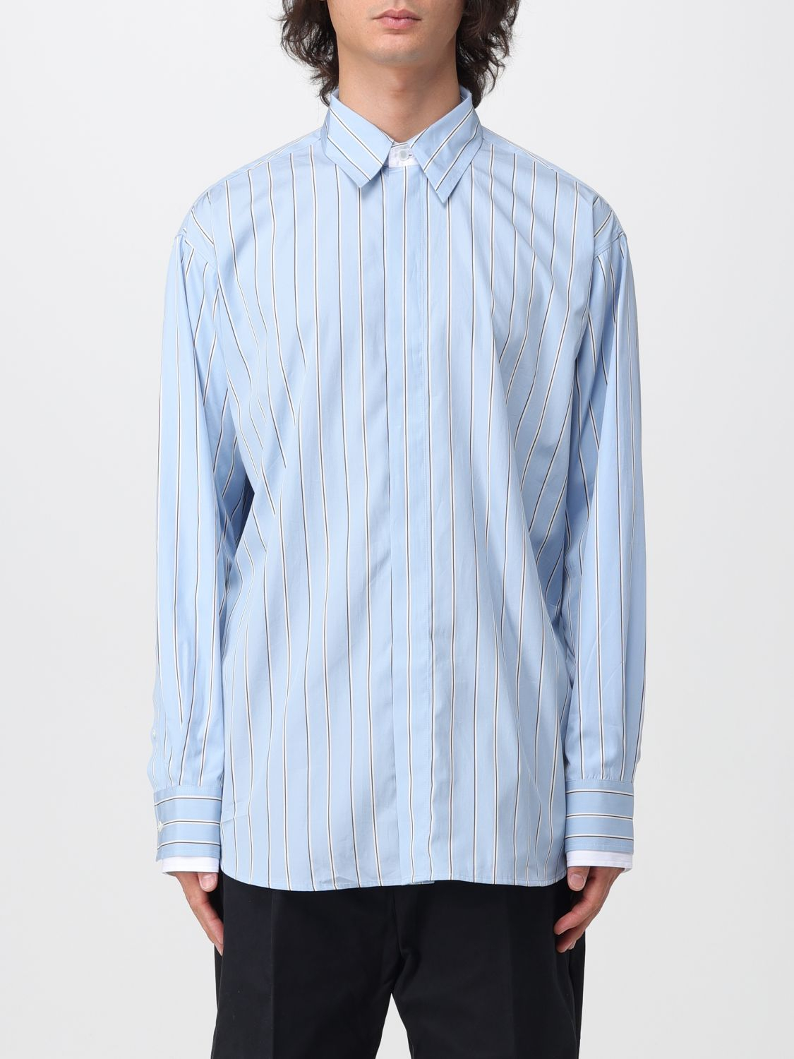 [Ami Paris] Shirts Long Sleeve FW26 USH863CO0249 A232
