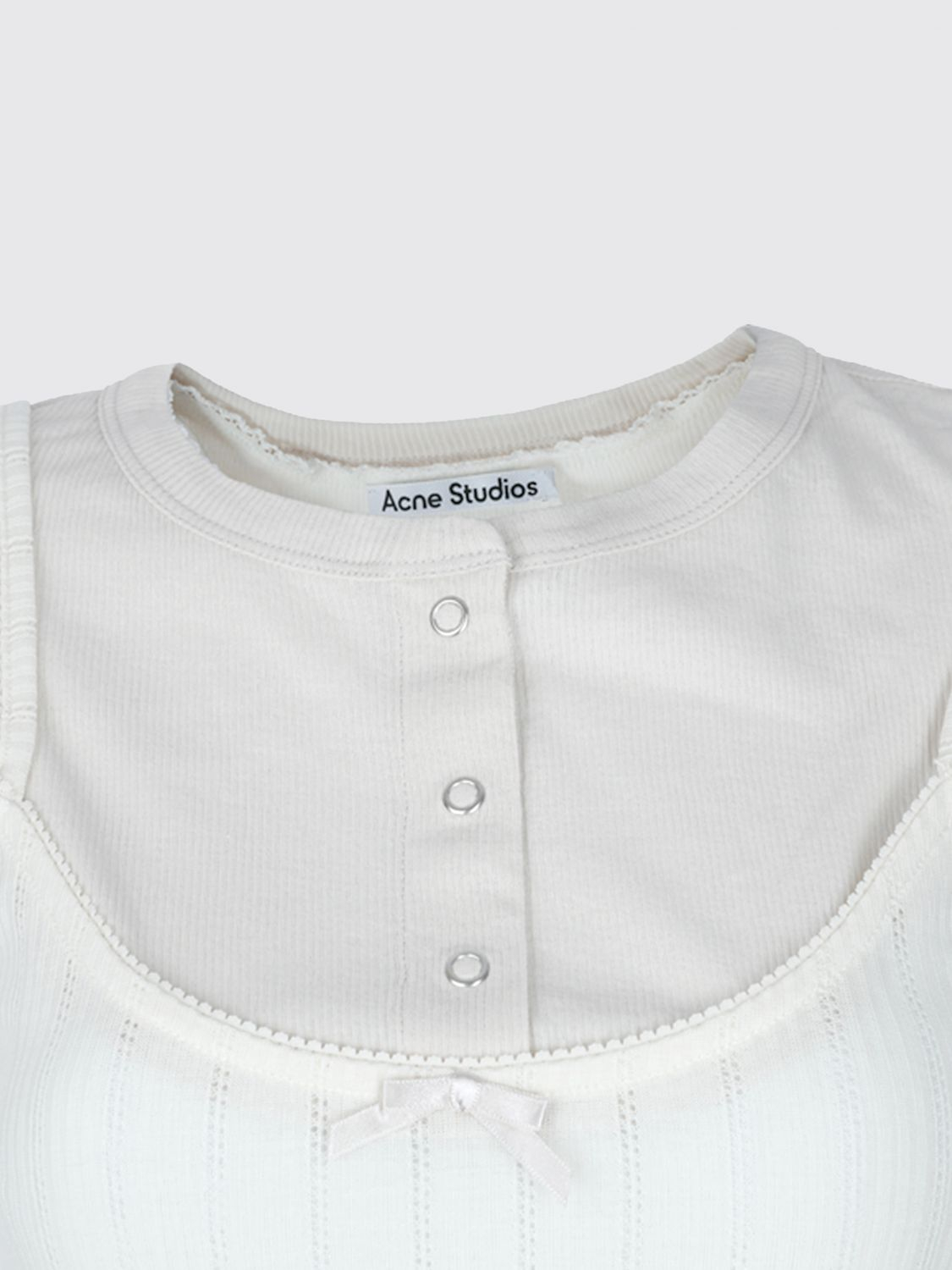 [Acne Studios] T-shirts Long Sleeve FW26 AL0556 6D8