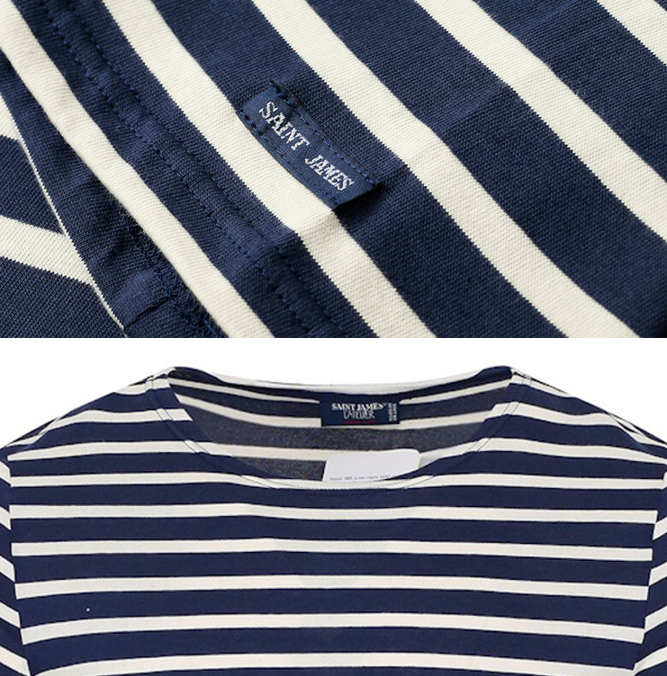 [SAINT JAMES] T-shirts Short Sleeve CO 9343122342227