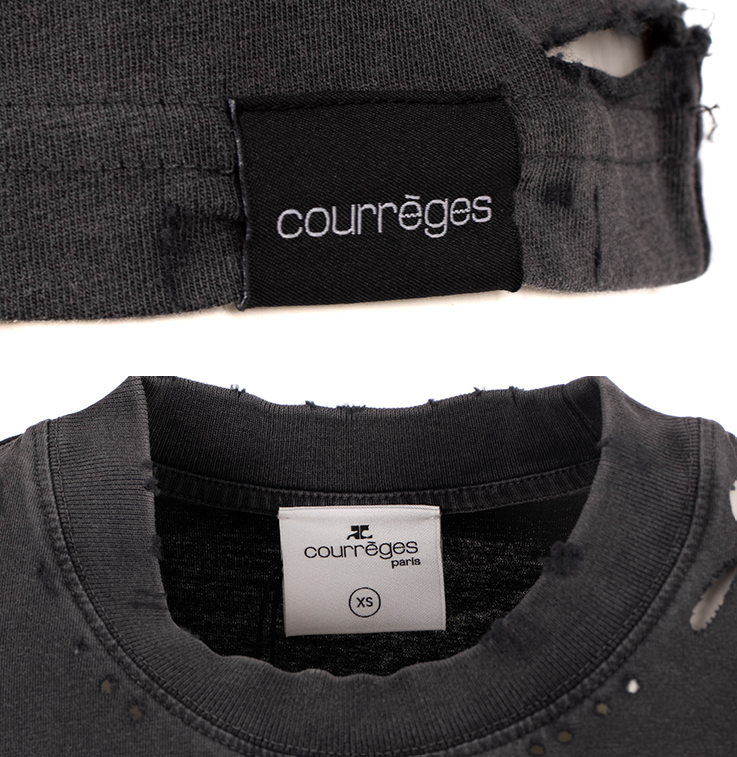 [Courreges] T-shirts Short Sleeve CO 9341857988947