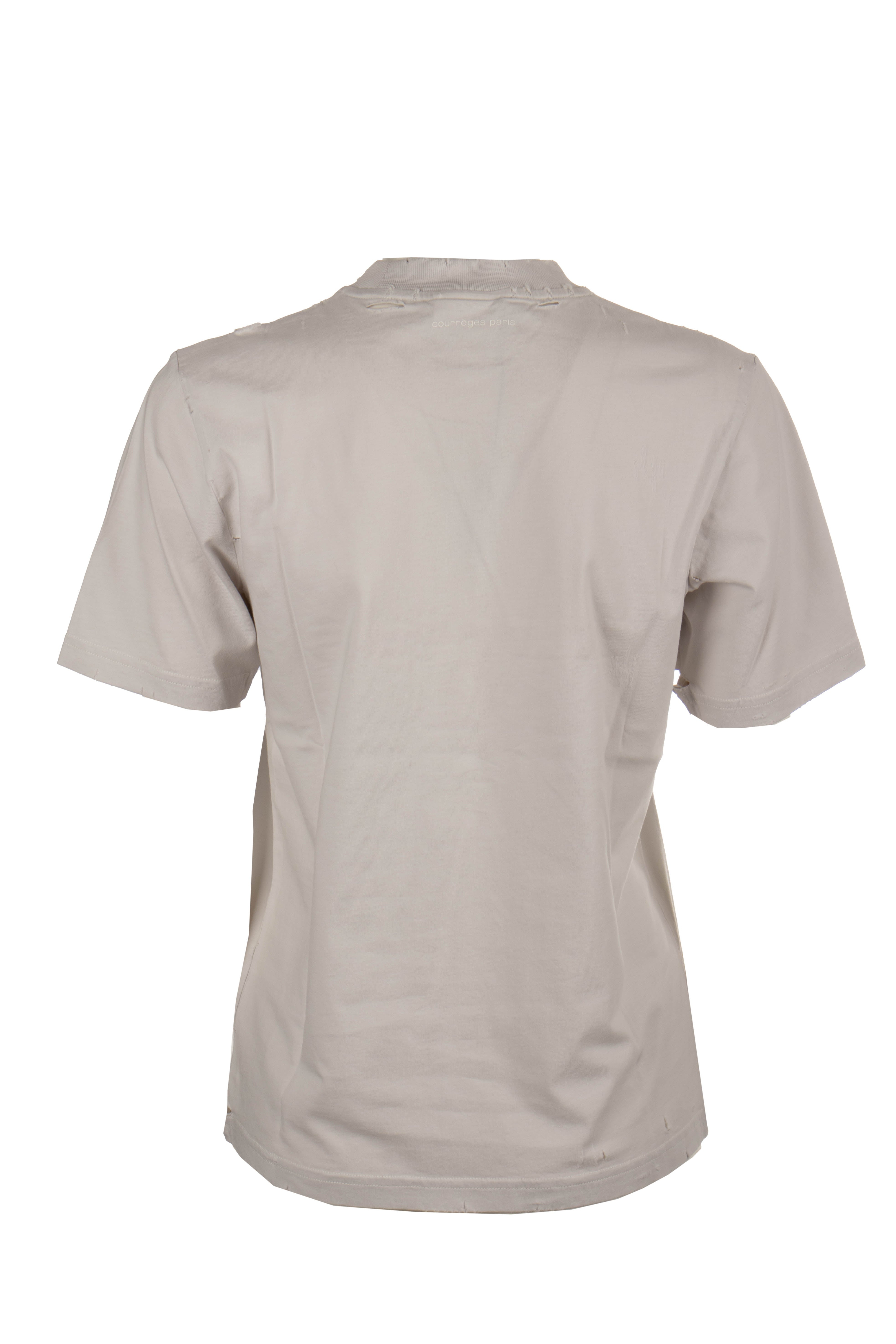 [Courreges] T-shirts Short Sleeve CO 9341837443411