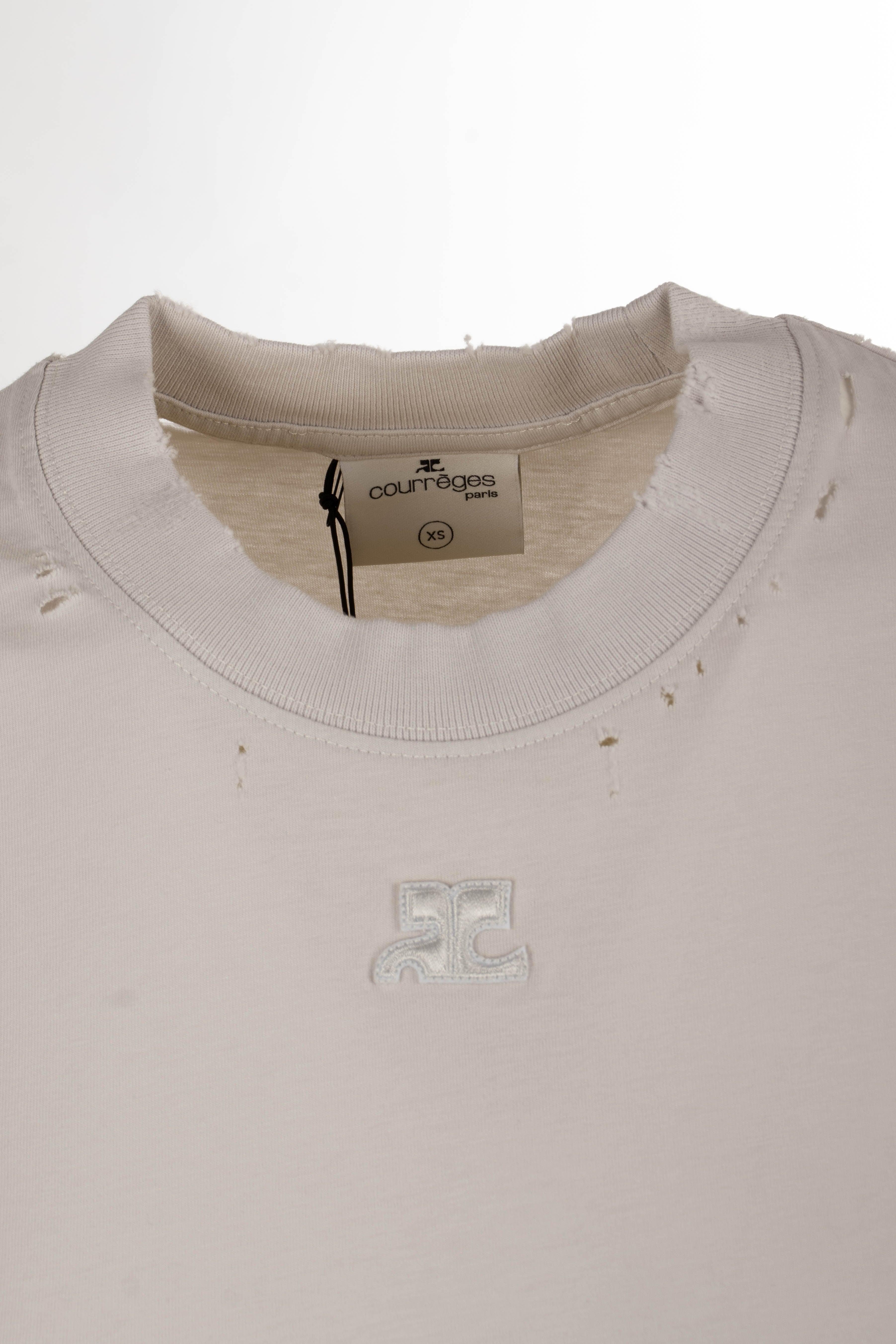 [Courreges] T-shirts Short Sleeve CO 9341837443411