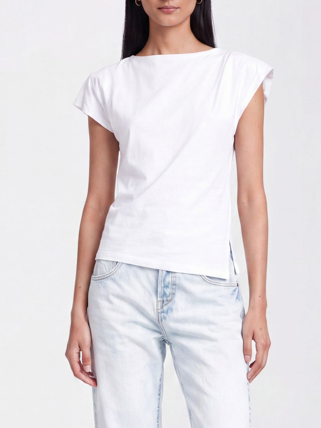[Isabel Marant] Shirts Short Sleeve SS26 TS0097FAA1N41I 20WH