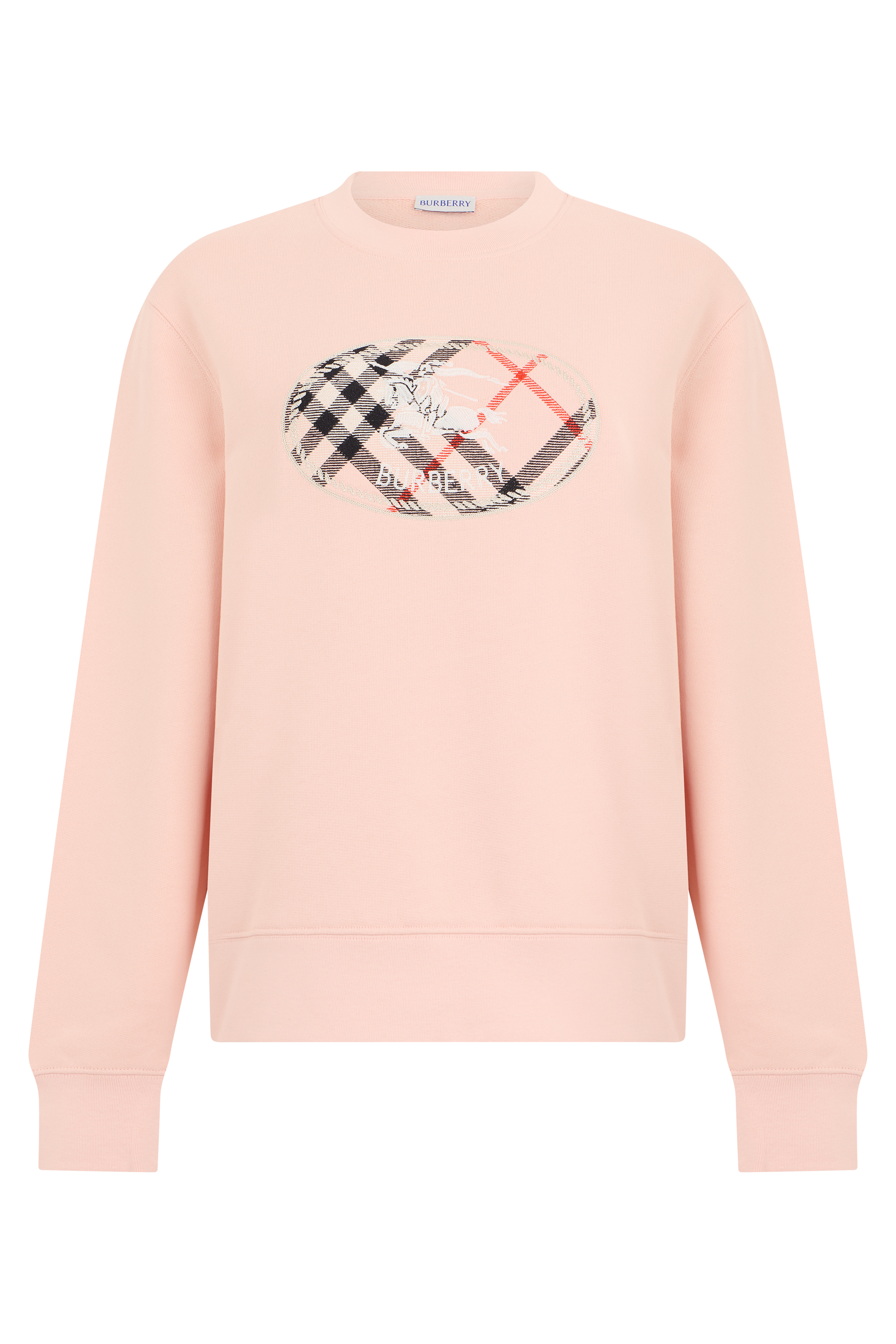 Cotton sweatshirt with logo