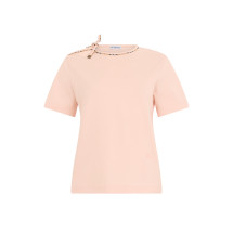 T-shirt with tartan detail