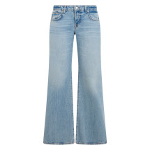 Palazzo jeans in denim made of cotton