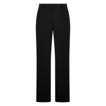Straight pants in wool blend