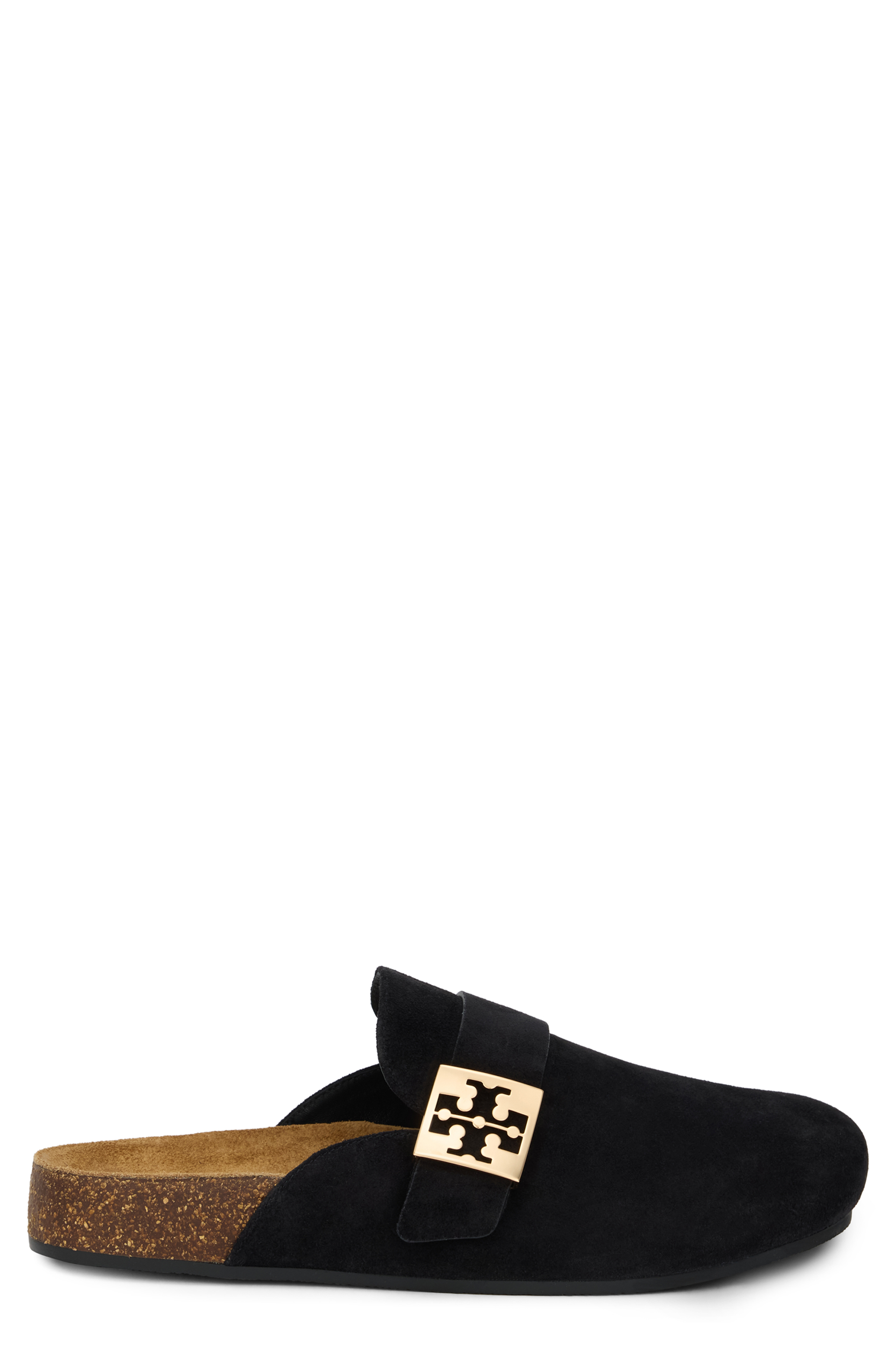 Suede mules