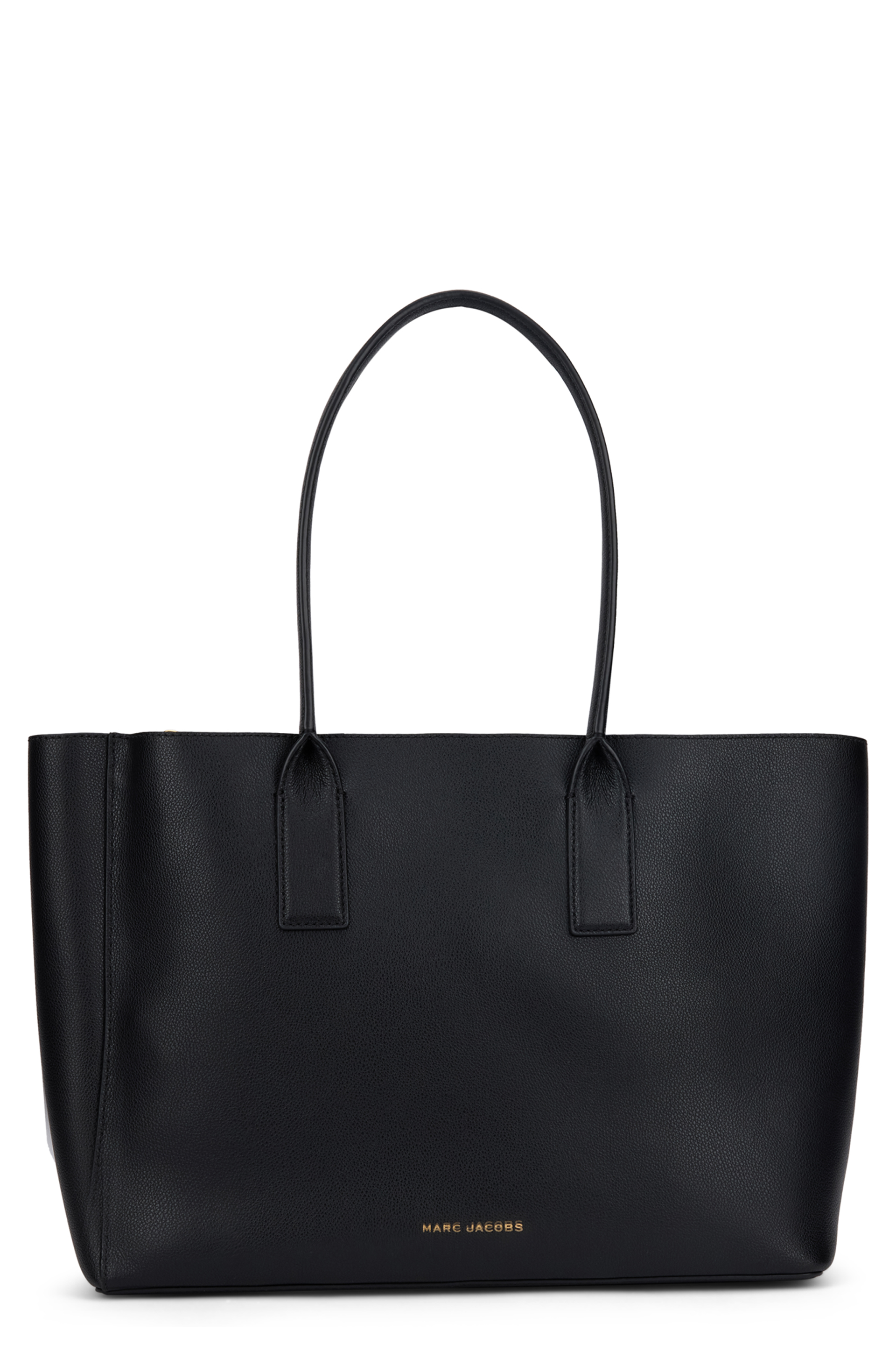Leather tote bag