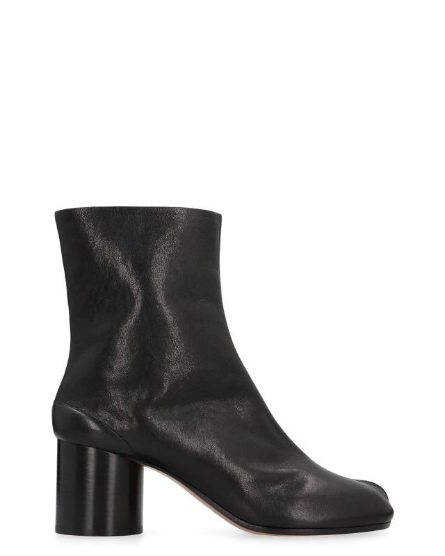 Tabi leather ankle boots