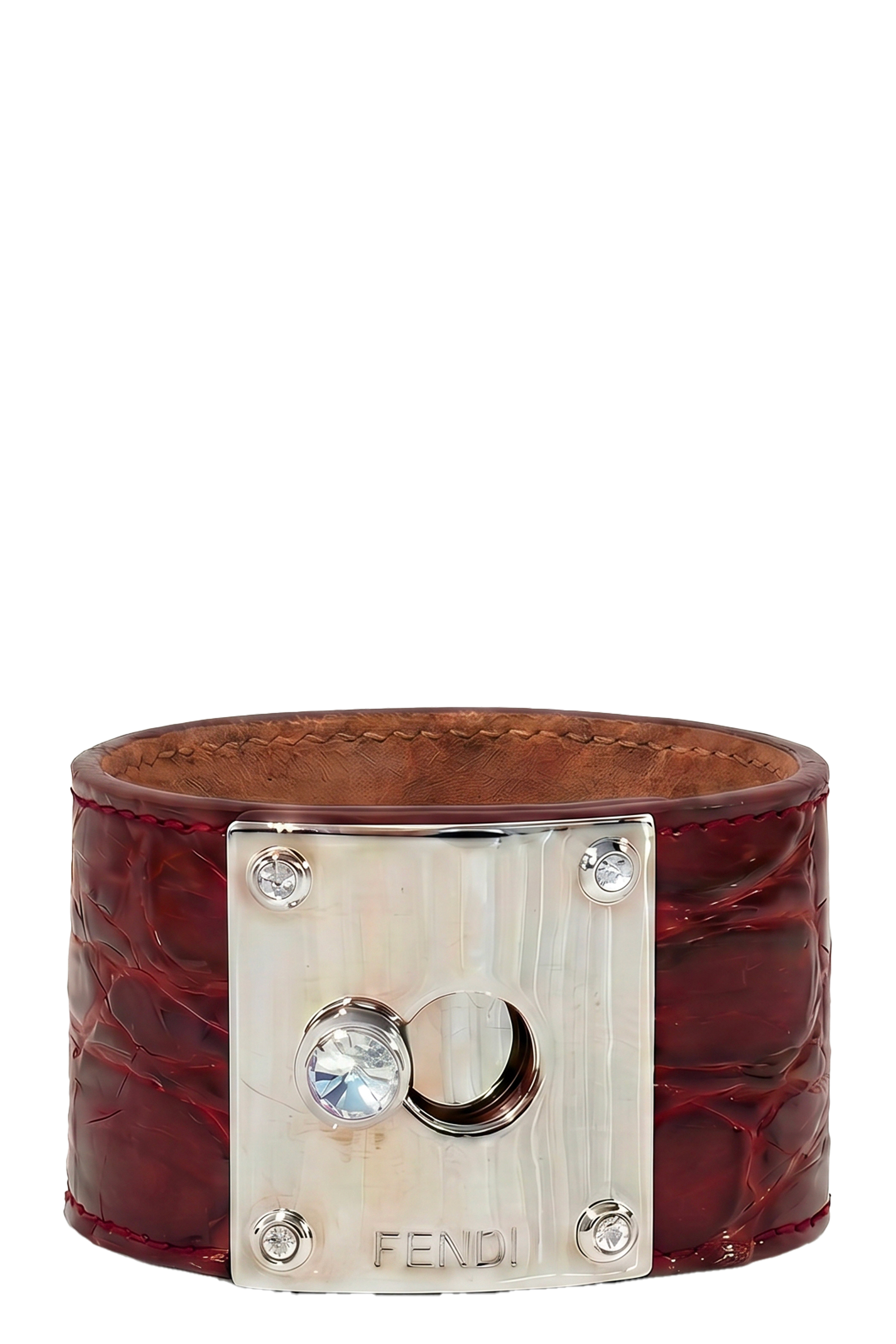 Leather Bracelet Silver Closure