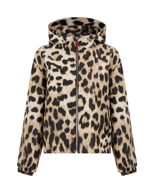 Leopard windbreaker