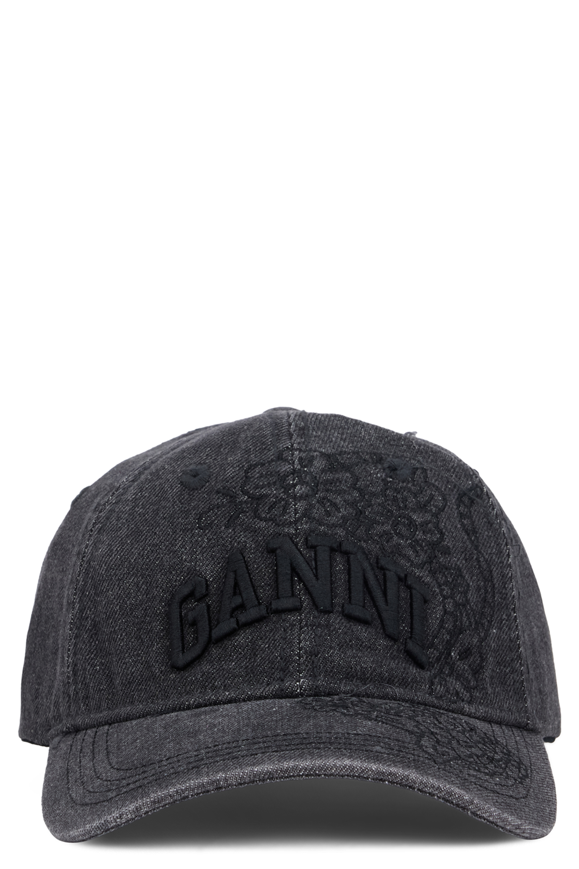 Cap with visor with embroidery