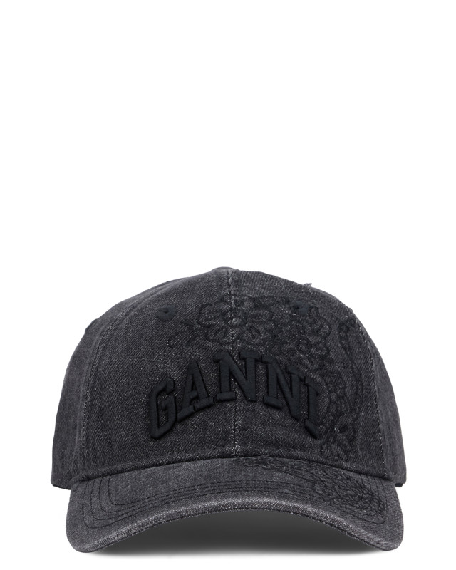 Cap with visor with embroidery