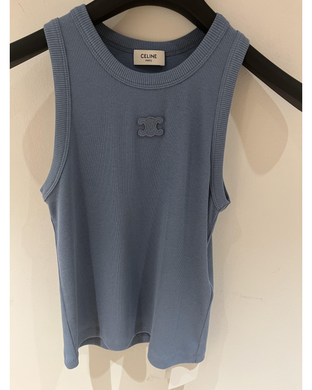 Triomphe tank top in cotton