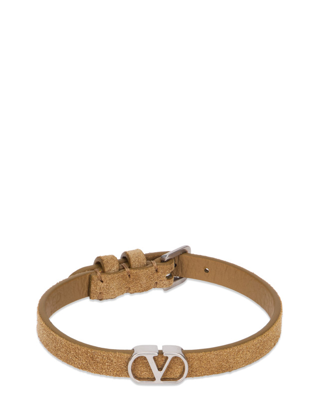 Adjustable leather bracelet