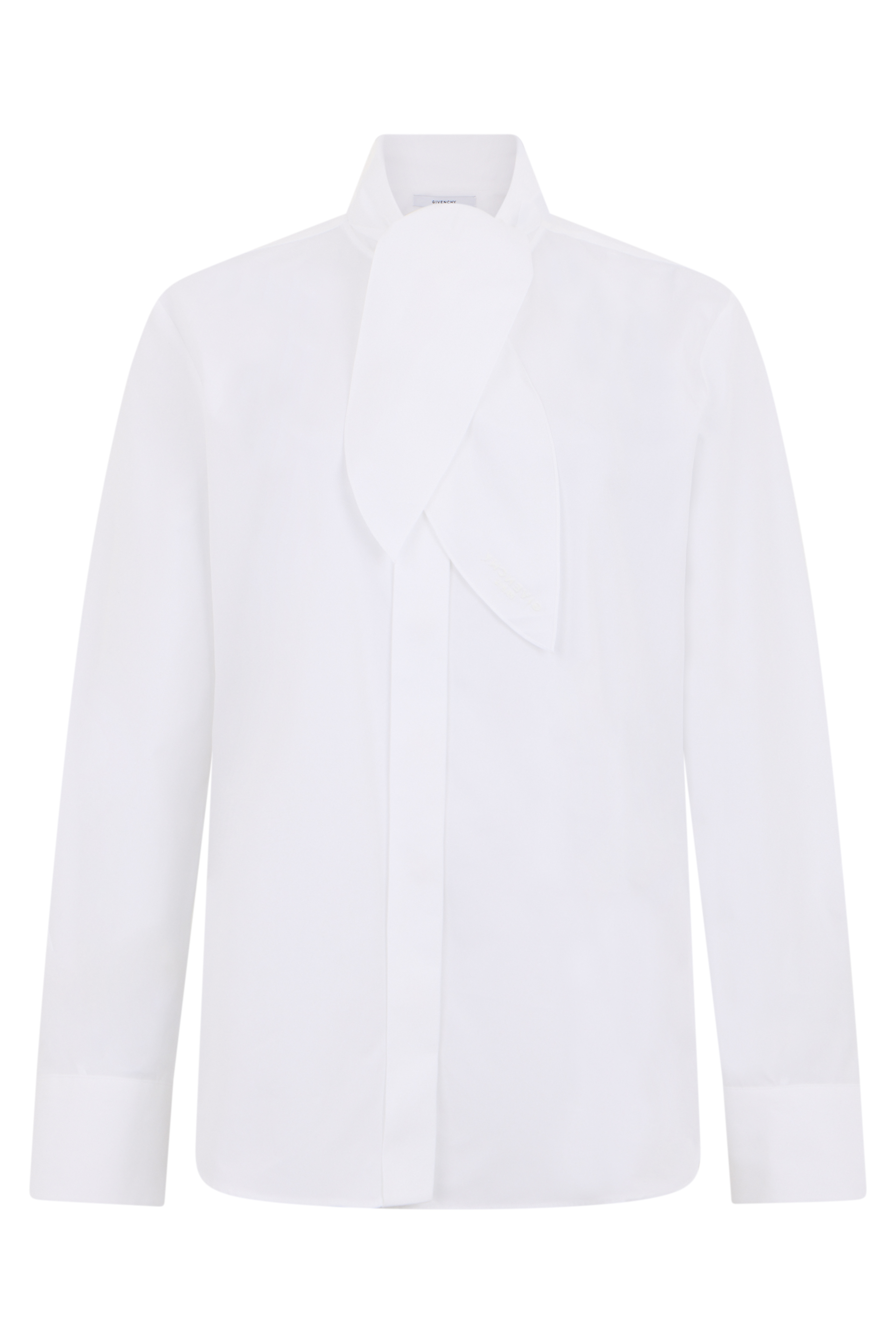 Dress shirt in poplin with bow