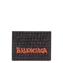 Cardholder in fabric with print