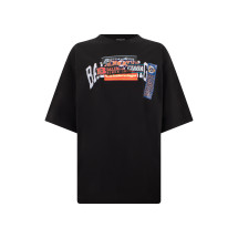 Cotton T-shirt with print