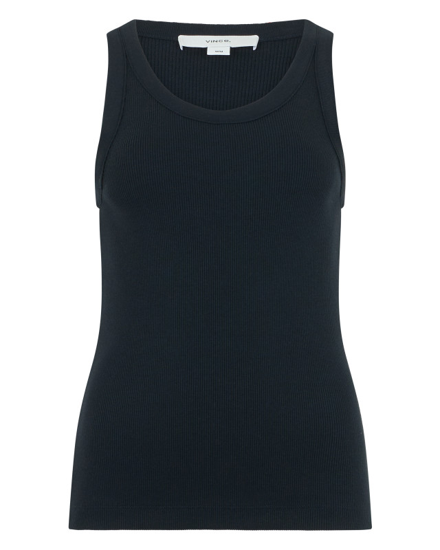 Sleeveless ribbed top