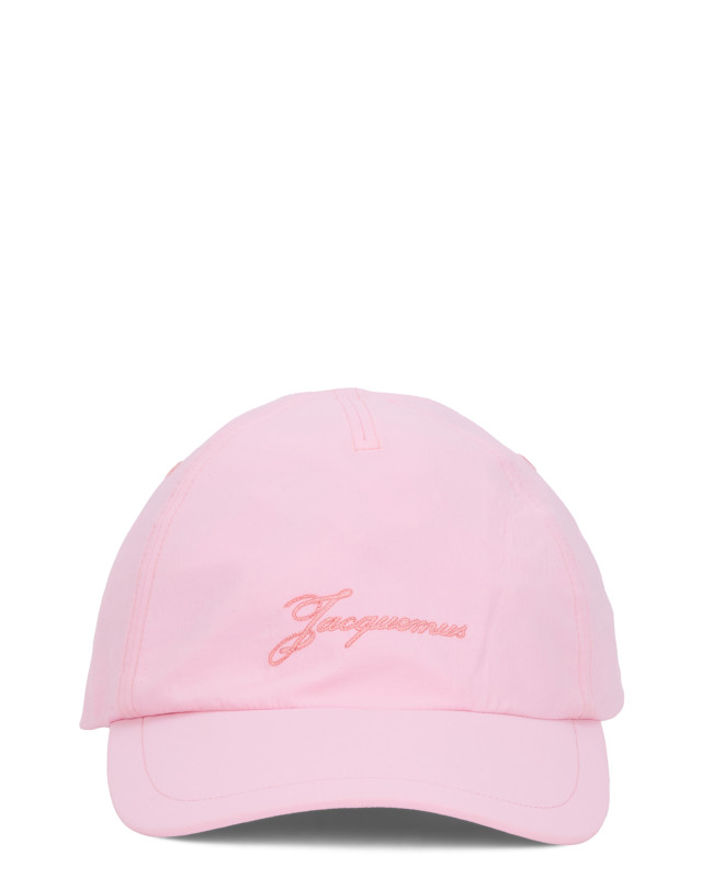 Cap with embroidered logo