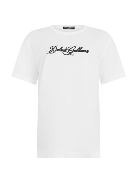 Cotton T-shirt with logo