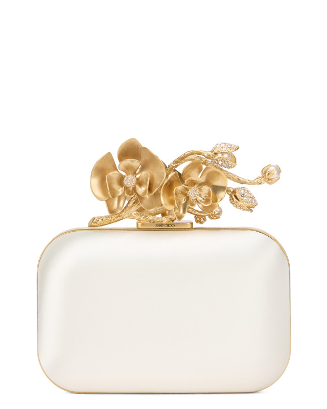 Clutch Cloud in satin