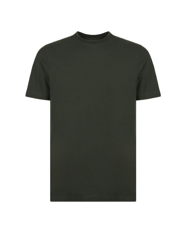 Crew neck T-shirt made of cotton