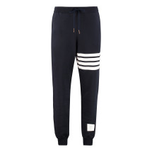 Track-pants with decorative stripes