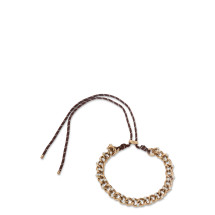 Chain and cord necklace