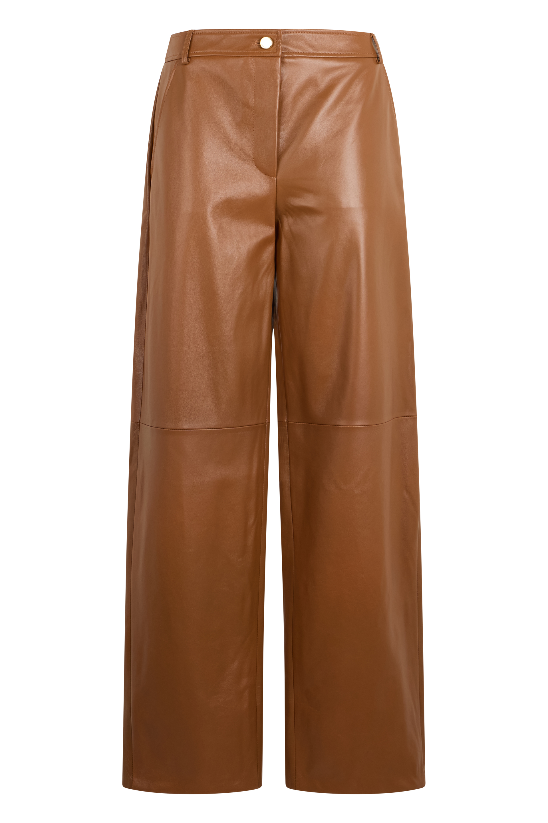 Loose Leather Pants
