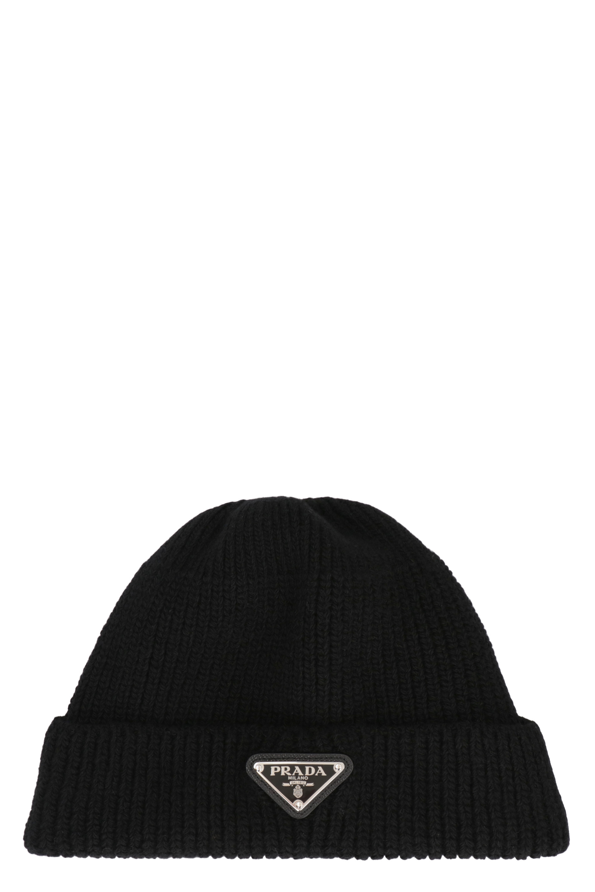 Ribbed knit beanie