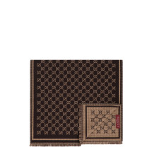 Wool scarf GG jacquard