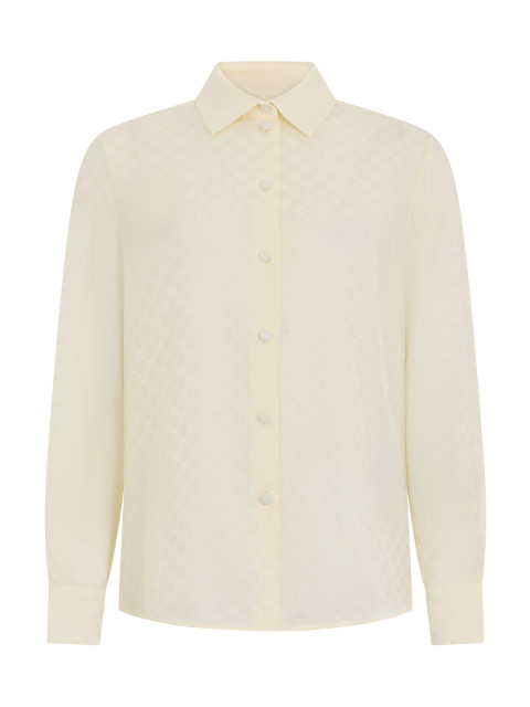 Light shirt with monogram