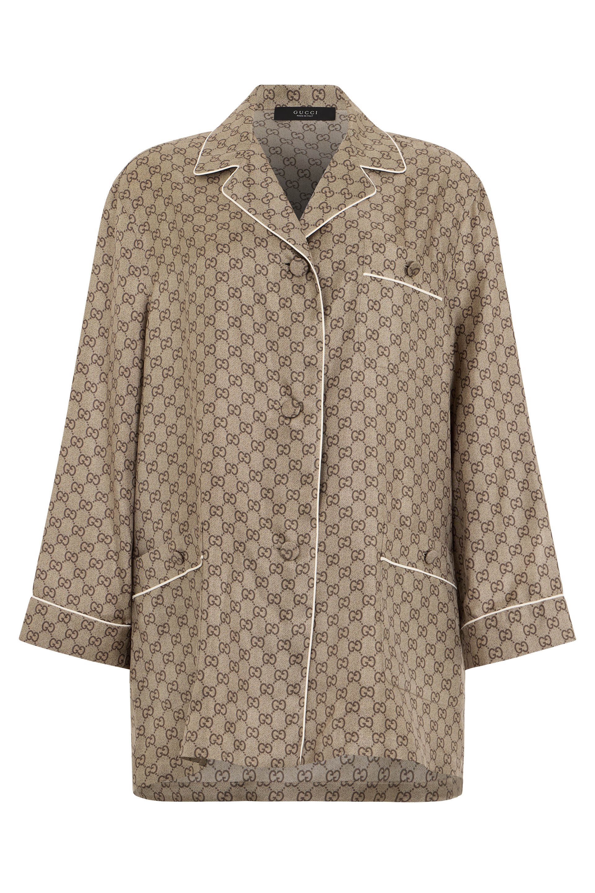 Shirt with monogram