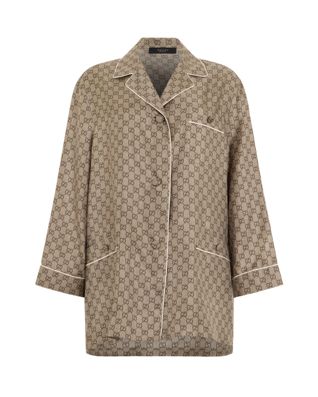 Shirt with monogram