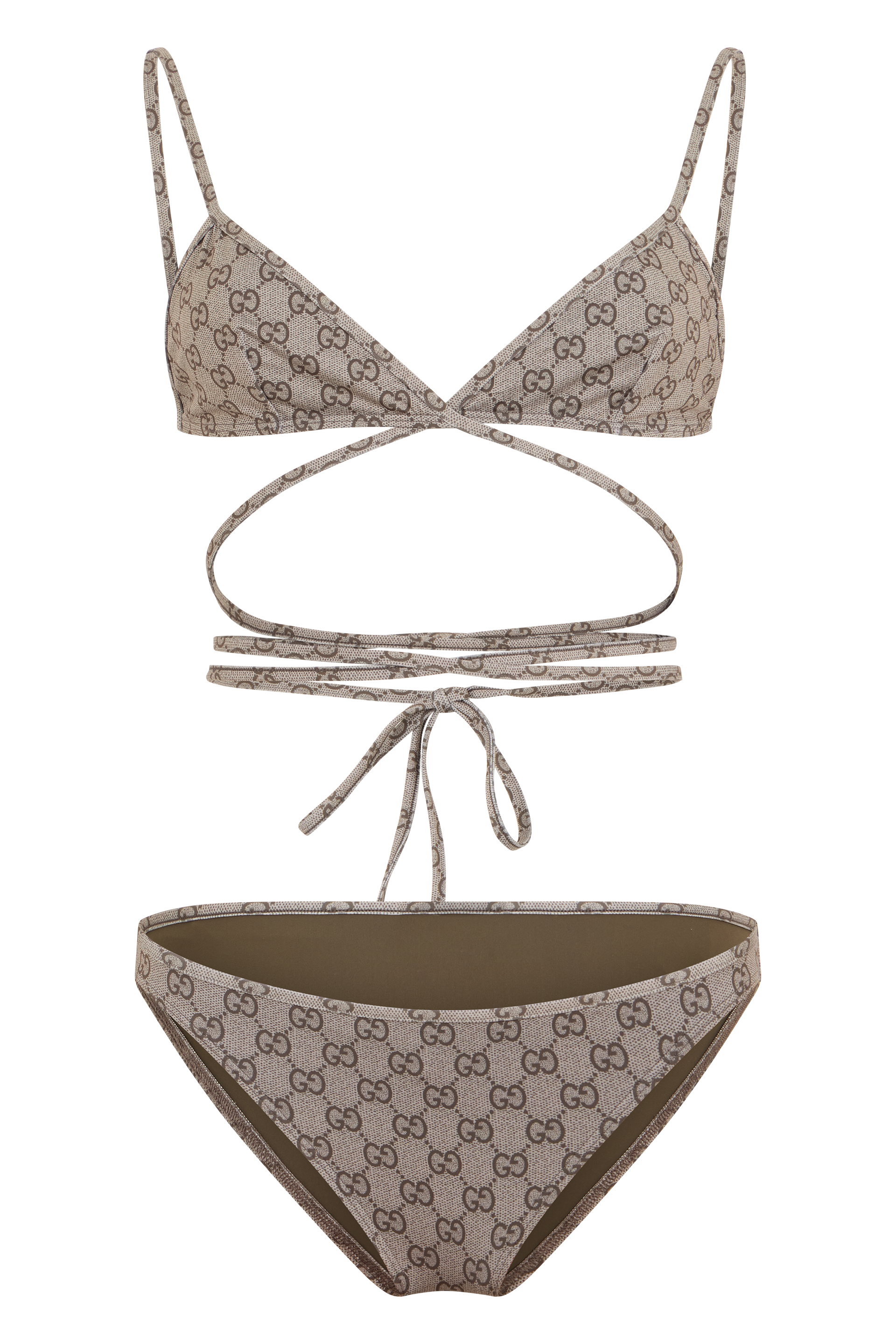 Bikini with monogram
