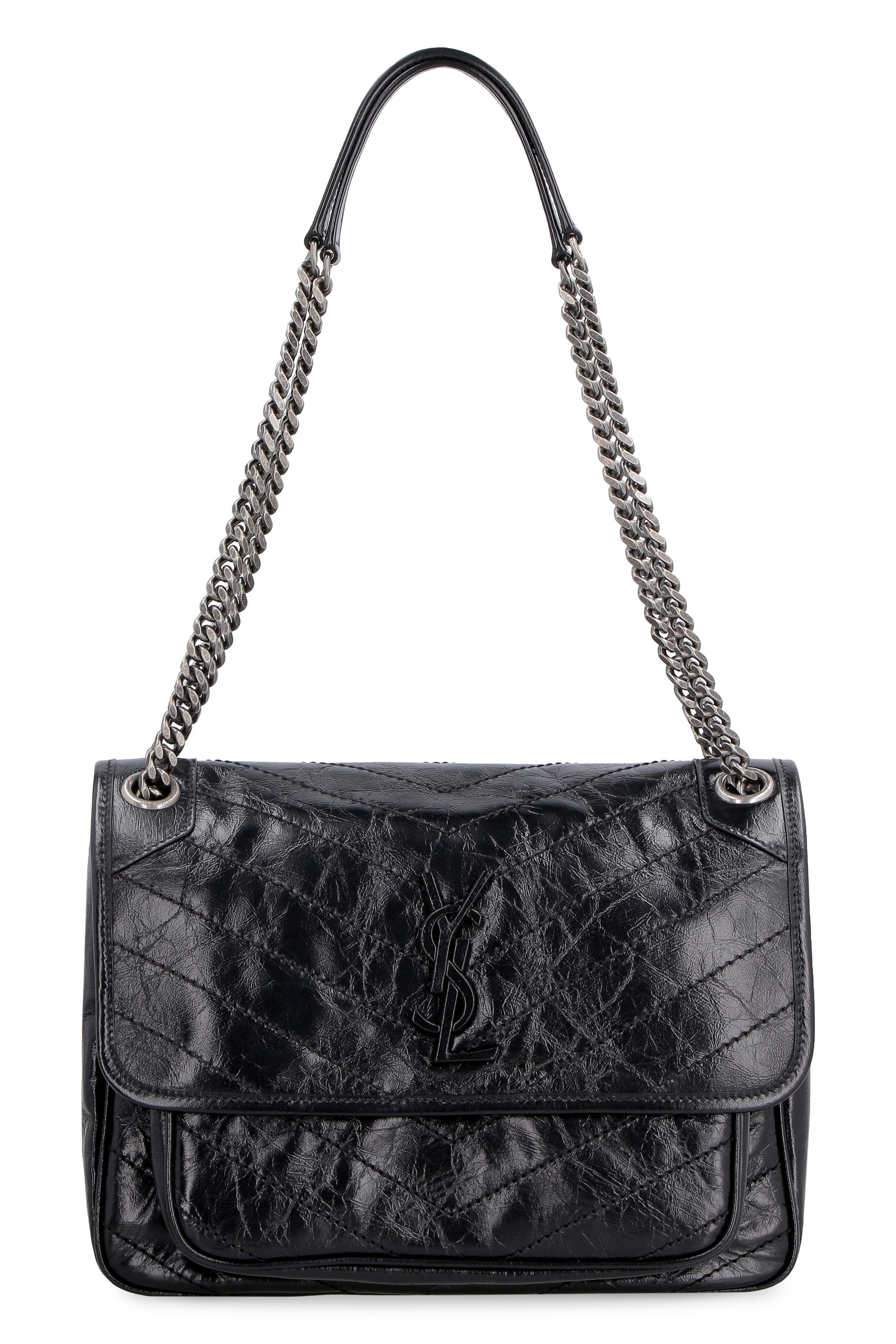 Niki shoulder bag in quilted leather