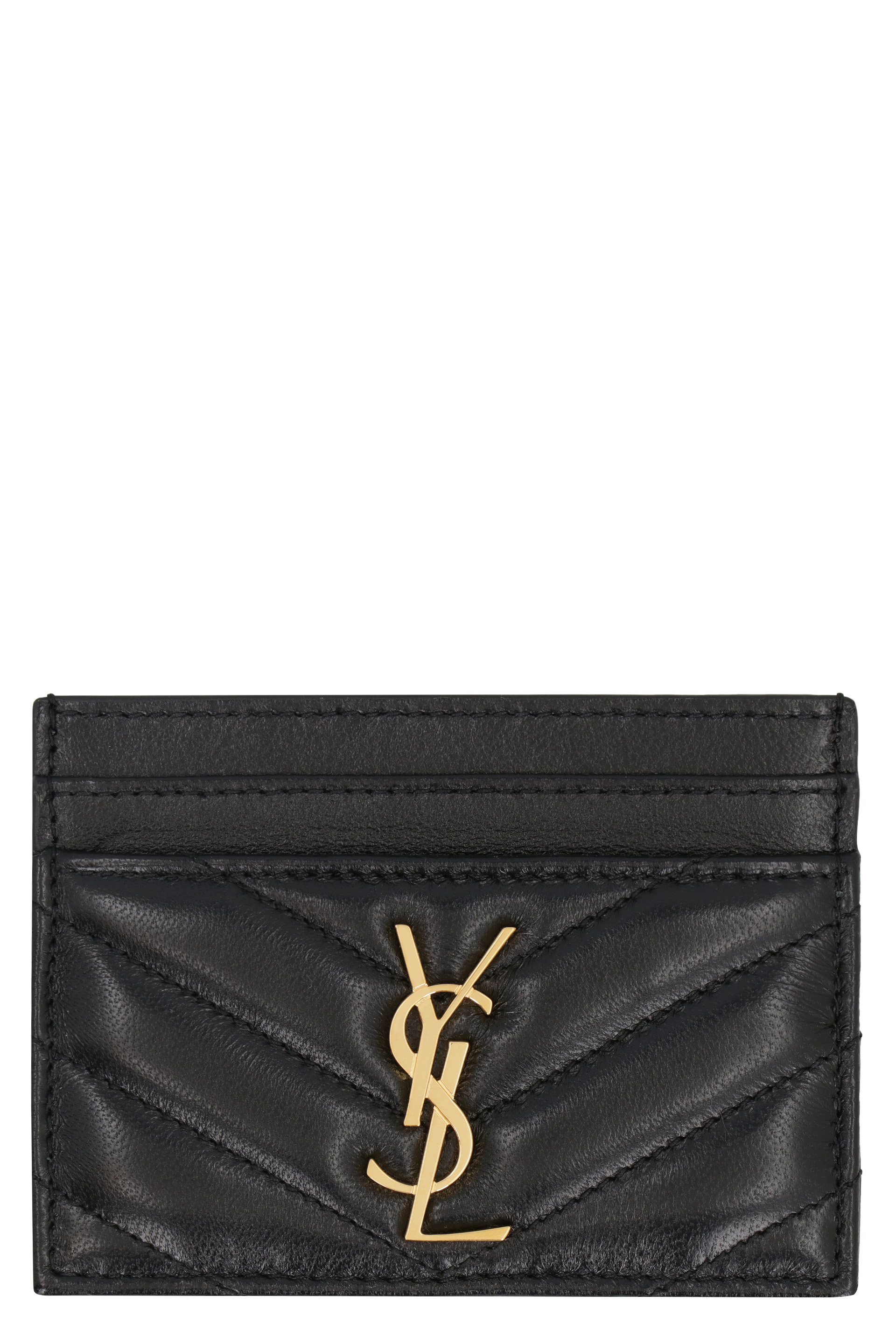 Cassandre quilted leather card holder