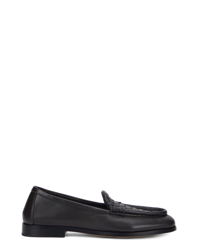 Leather loafers